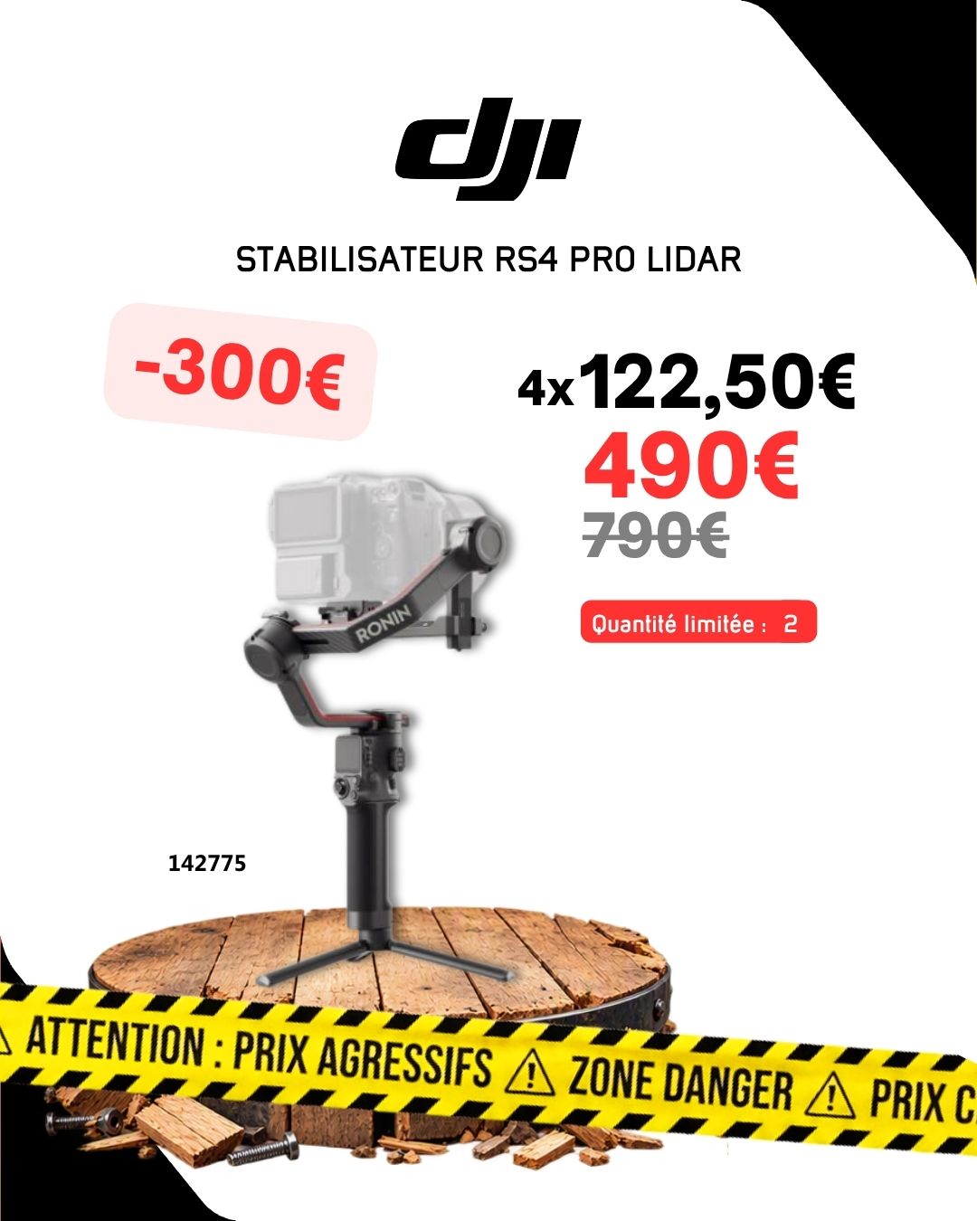Stabilisateur DJI RS4