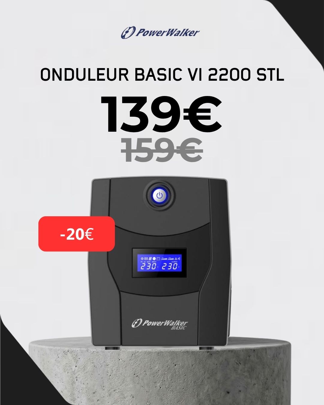 Onduleur Basic VI 2200 STL